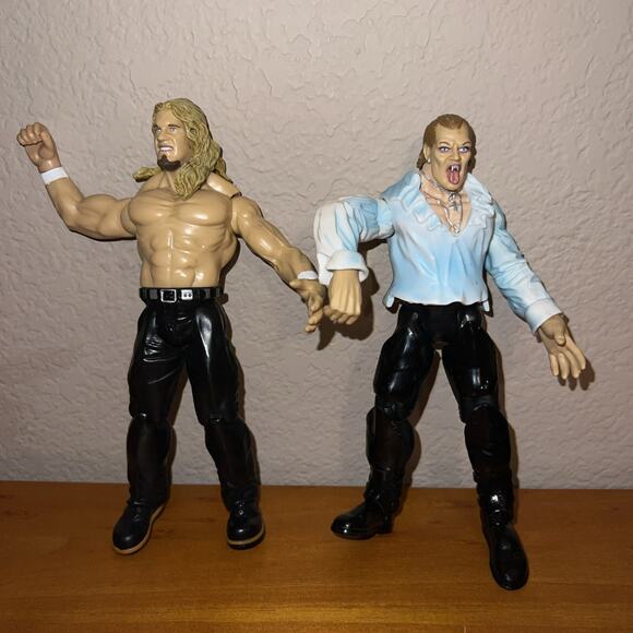 Lot of 13 VINTAGE 1999-2001 Jakks Pacific TITAN TRON LIVE Wrestling Figures WWF - Picture 8 of 13